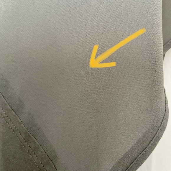 *Flawed* IKKS Pure Edition Sage Asymmetrical Flowing Top - Picture 13 of 14